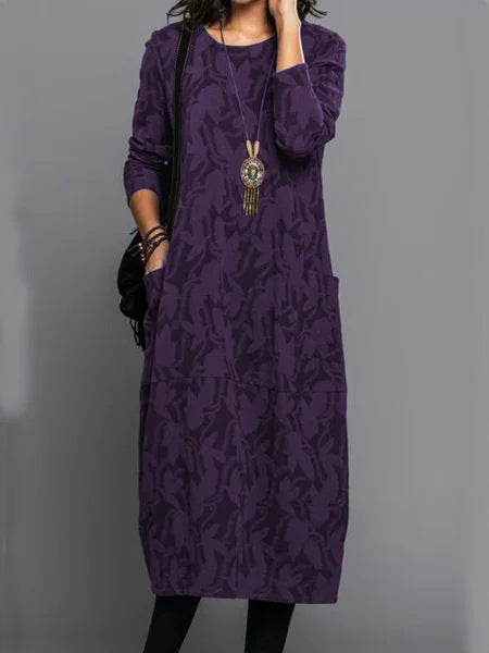 Robe Tricotée Rétro A-Line