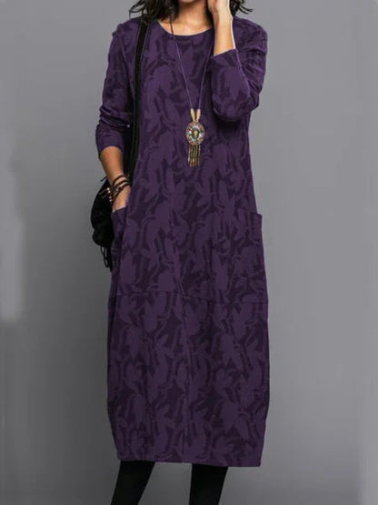 Robe Tricotée Rétro A-Line