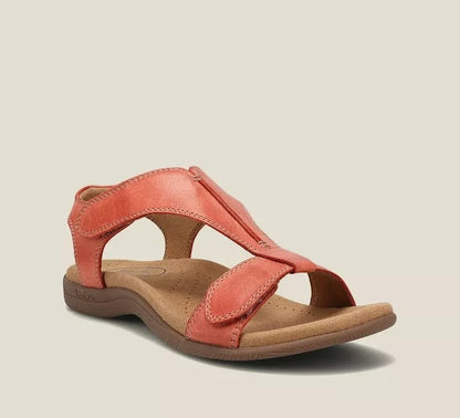 Sandales Compensées Femme à Velcro