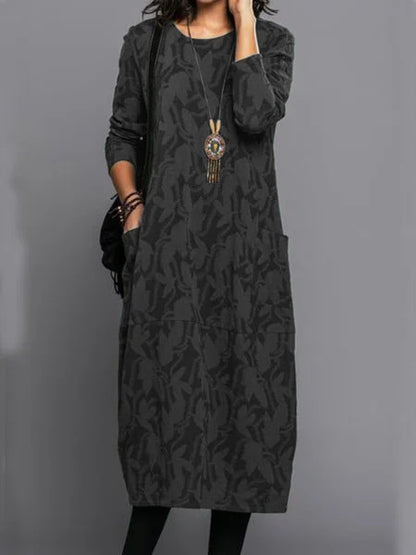Robe Tricotée Rétro A-Line