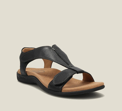 Sandales Compensées Femme à Velcro