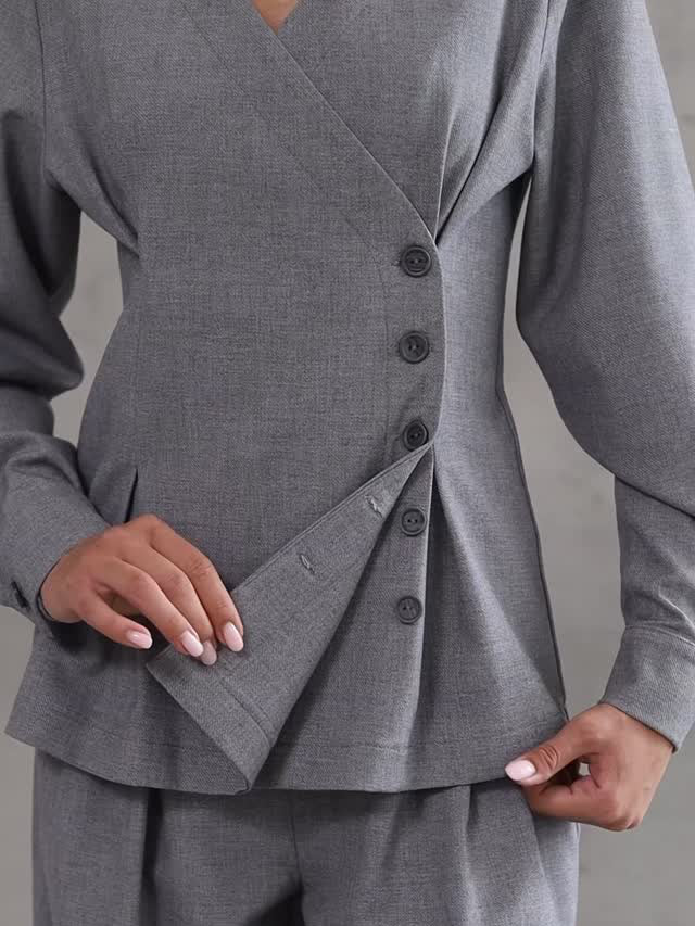 Ensemble Gris Clair Chic