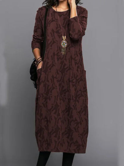 Robe Tricotée Rétro A-Line