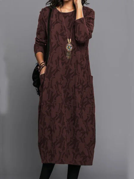 Robe Tricotée Rétro A-Line
