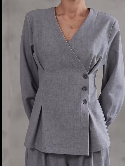 Ensemble Gris Clair Chic