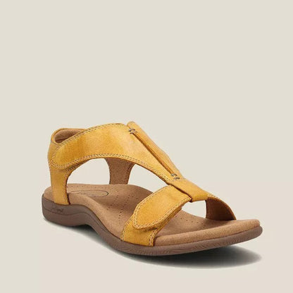 Sandales Compensées Femme à Velcro